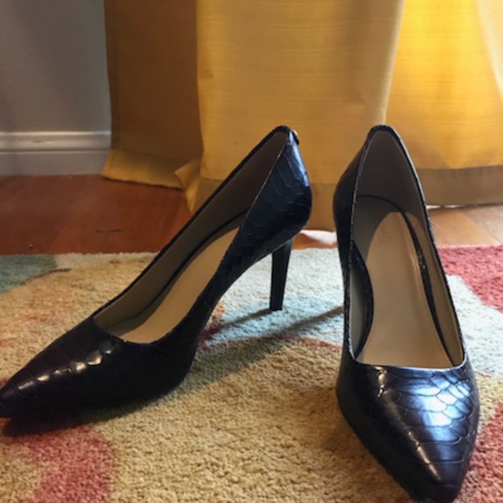 Michael Kors Brown Leather Pumps